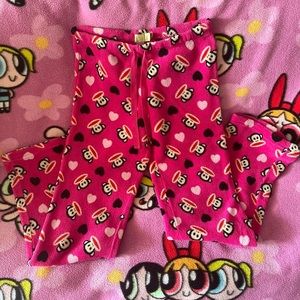 Y2K Paul Frank PJ Pants Fuzzy